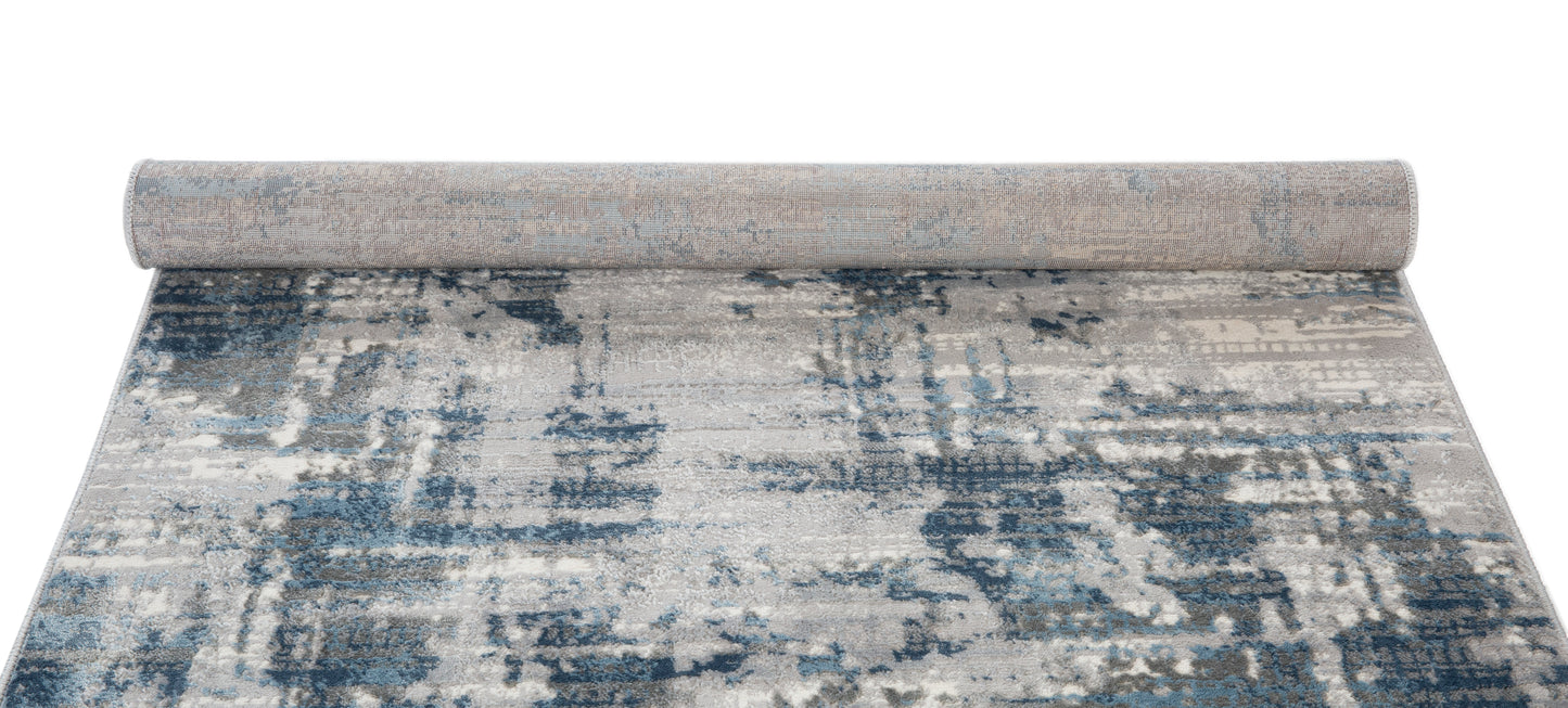 Alfombra de salón y habitación Roma Azul 2