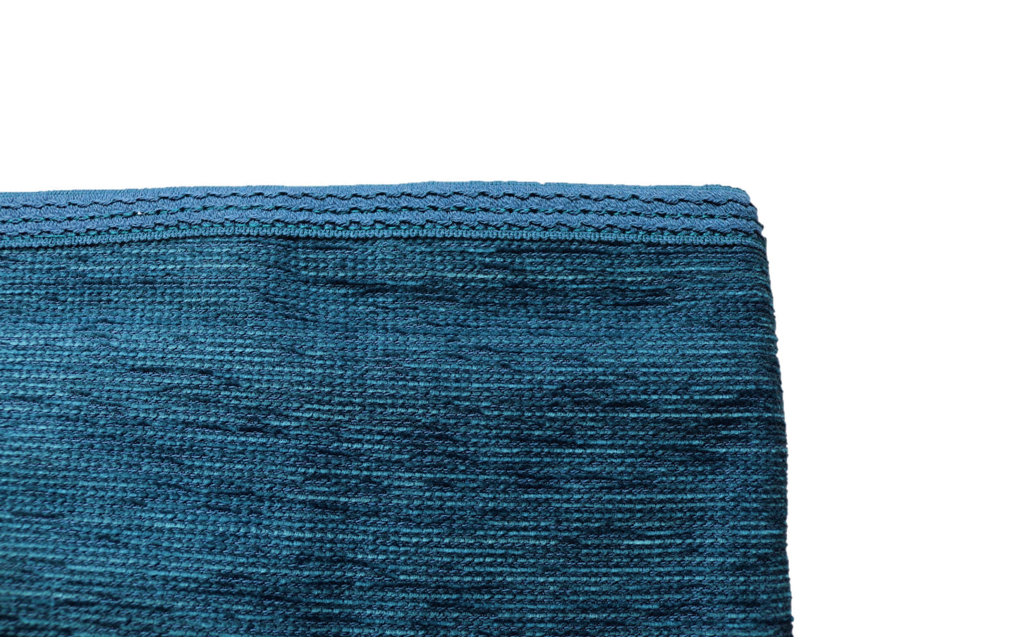 Falda mesa camilla chenilla rectangular, color azul. Medidas: 60x110 cm, 70x120 cm