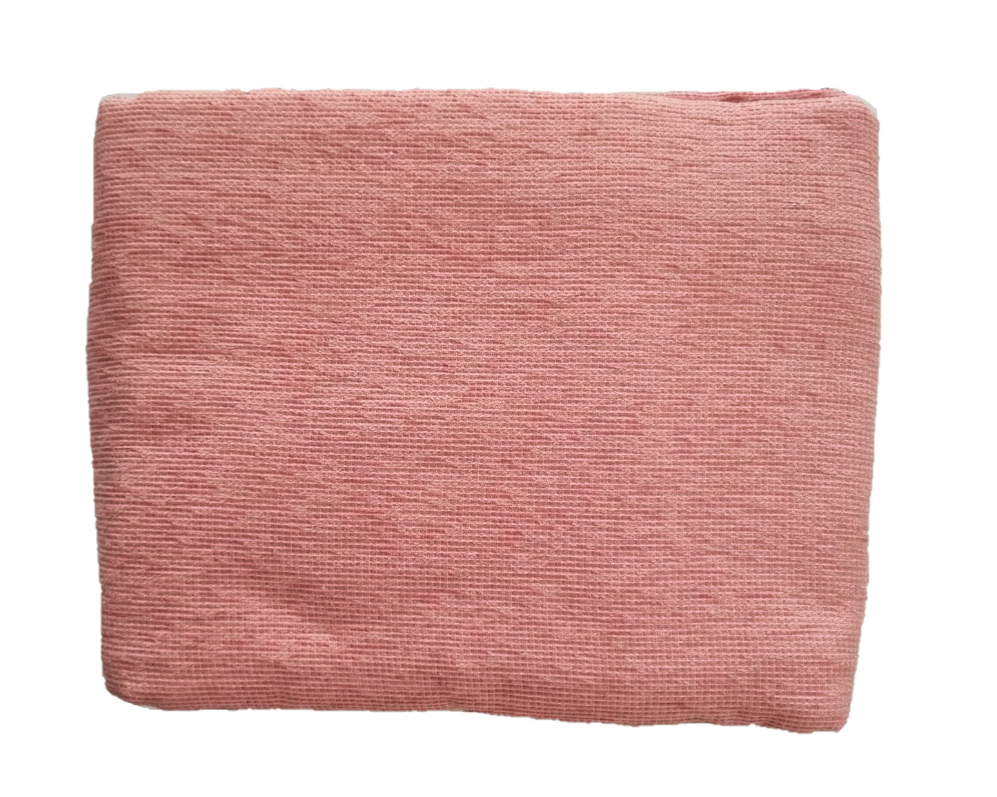 Falda mesa camilla chenilla redonda, color rosa. Medidas: 80 cm, 90 cm, 100 cm