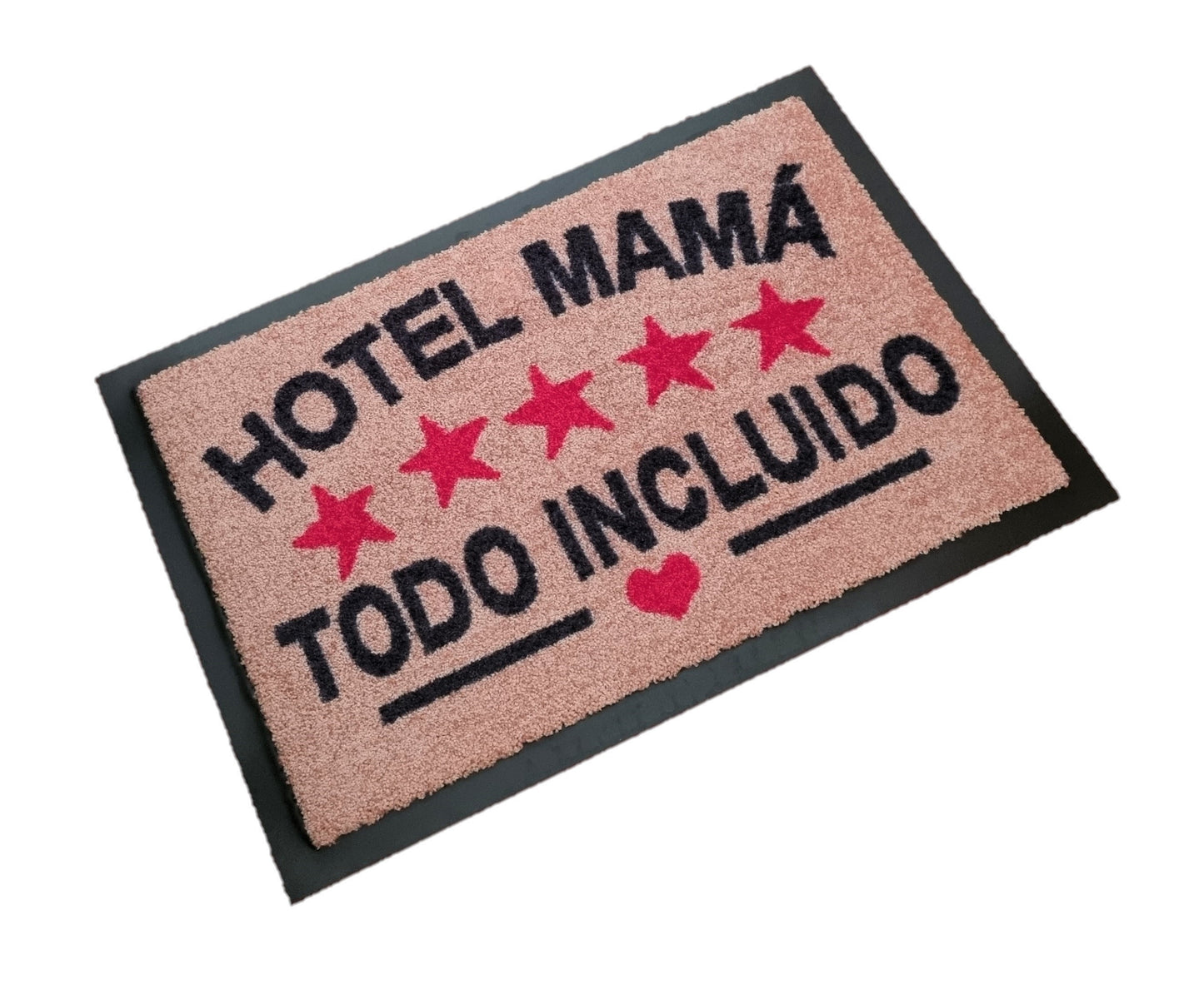 Felpudo entrada casa Hotel mamá 40x60 cm