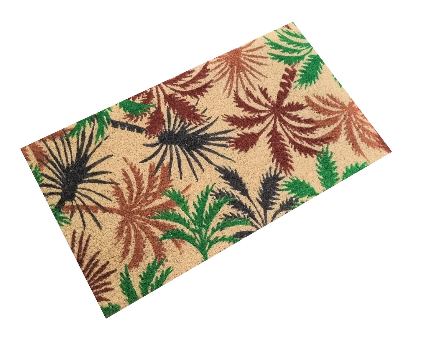 Felpudo de coco natural Palmeras 40x70 cm