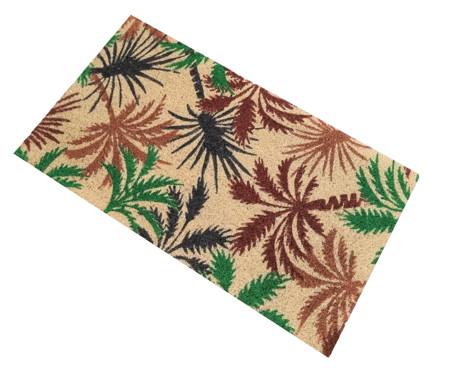Felpudo de coco natural Palmeras 40x70 cm