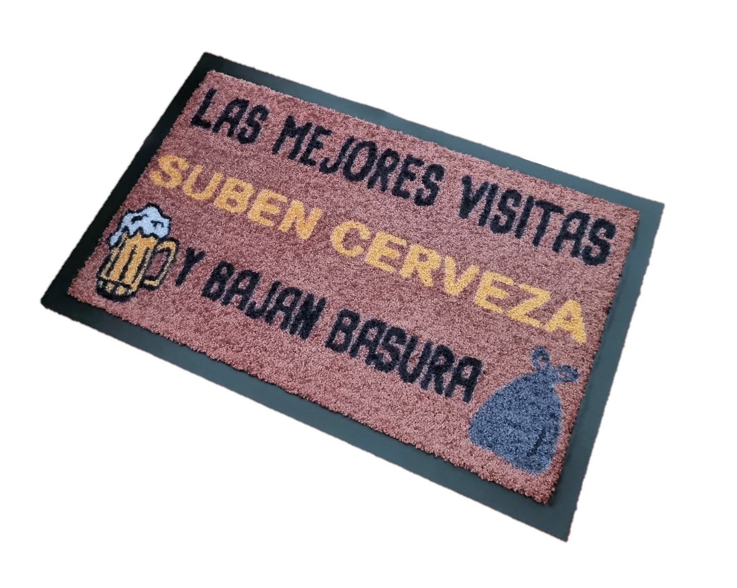 Felpudo entrada casa Cerveza 40x60 cm