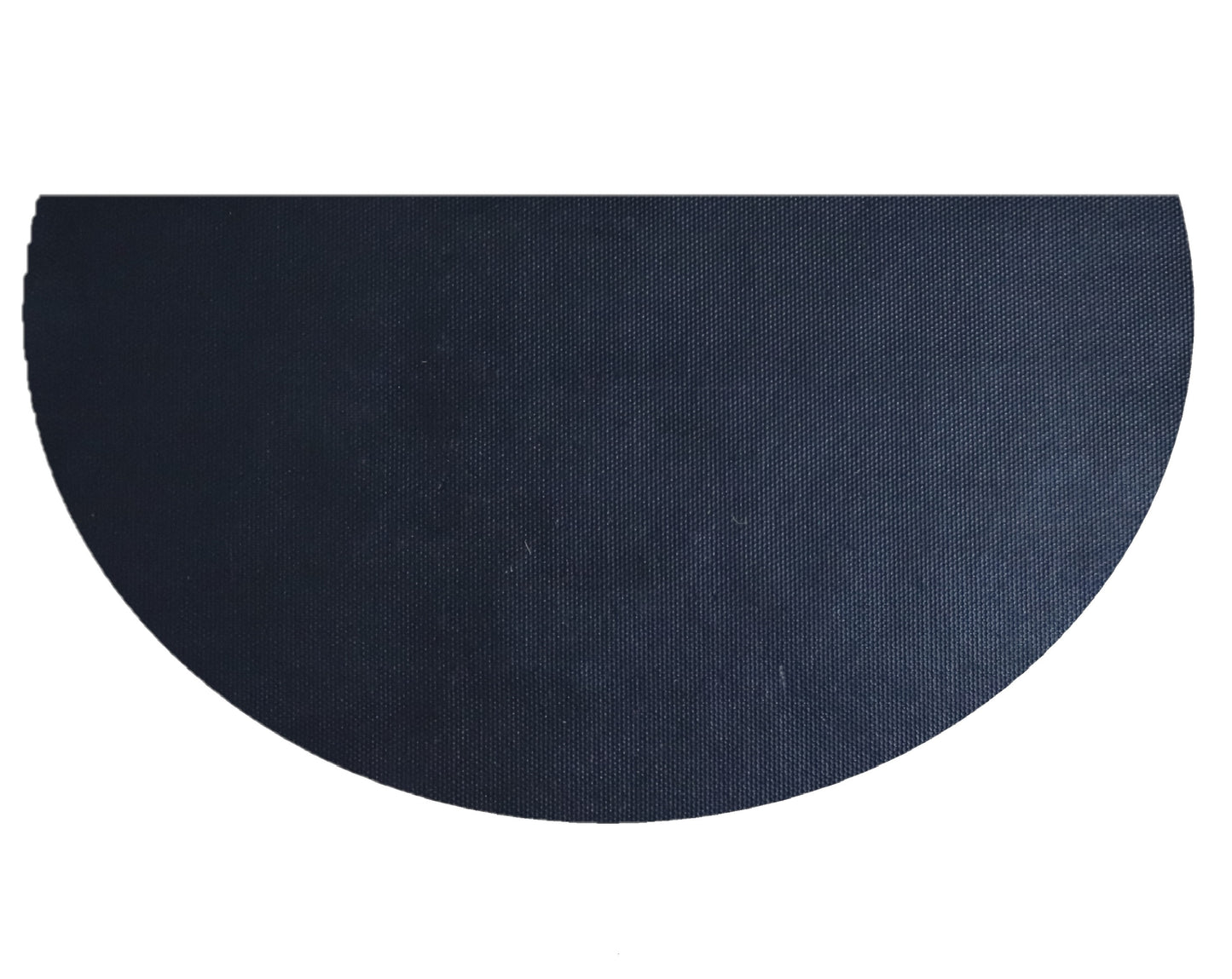 Felpudo de coco natural semicircular Flowers 40x70 cm