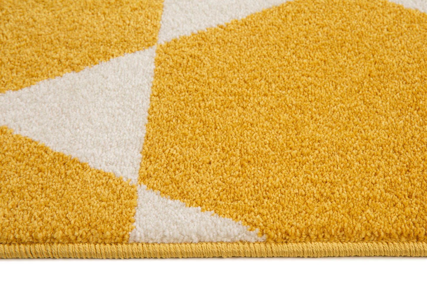 Alfombra de salón y habitación Madrid Estampado Amarillo