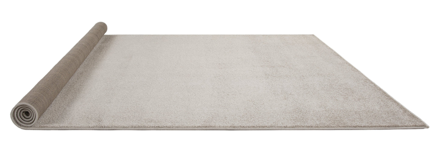 Alfombra de salón y habitación Madrid liso Beige