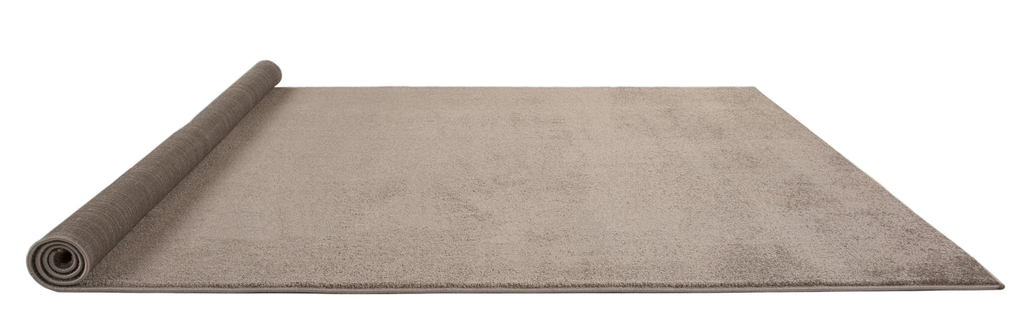 Alfombra de salón y habitación Madrid liso Camel