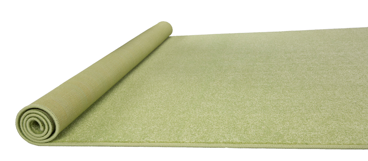 Alfombra de salón y habitación Madrid liso Verde