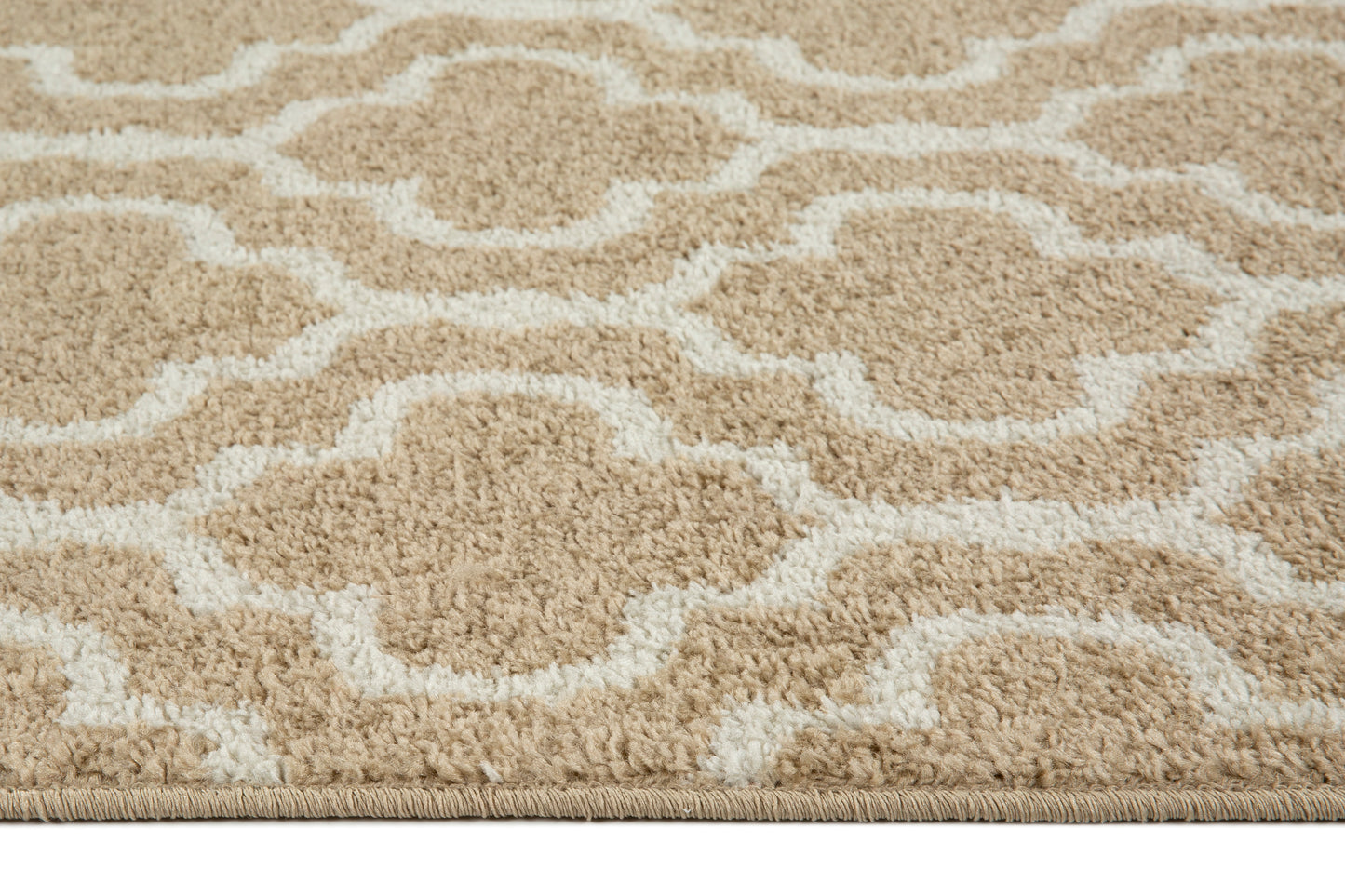 Alfombra de salón y habitación Turín Estampado Beige