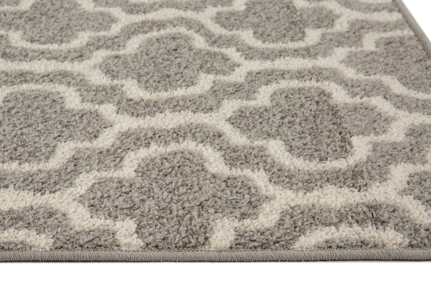 Alfombra de salón y habitación Turín Estampado Gris