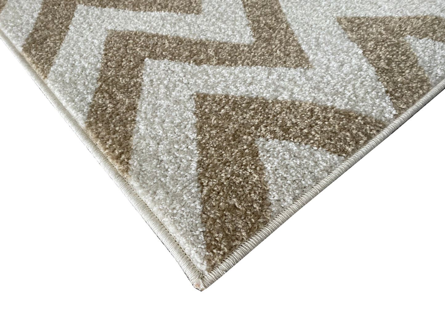 Alfombra de salón y habitación Turín Rayas Beige