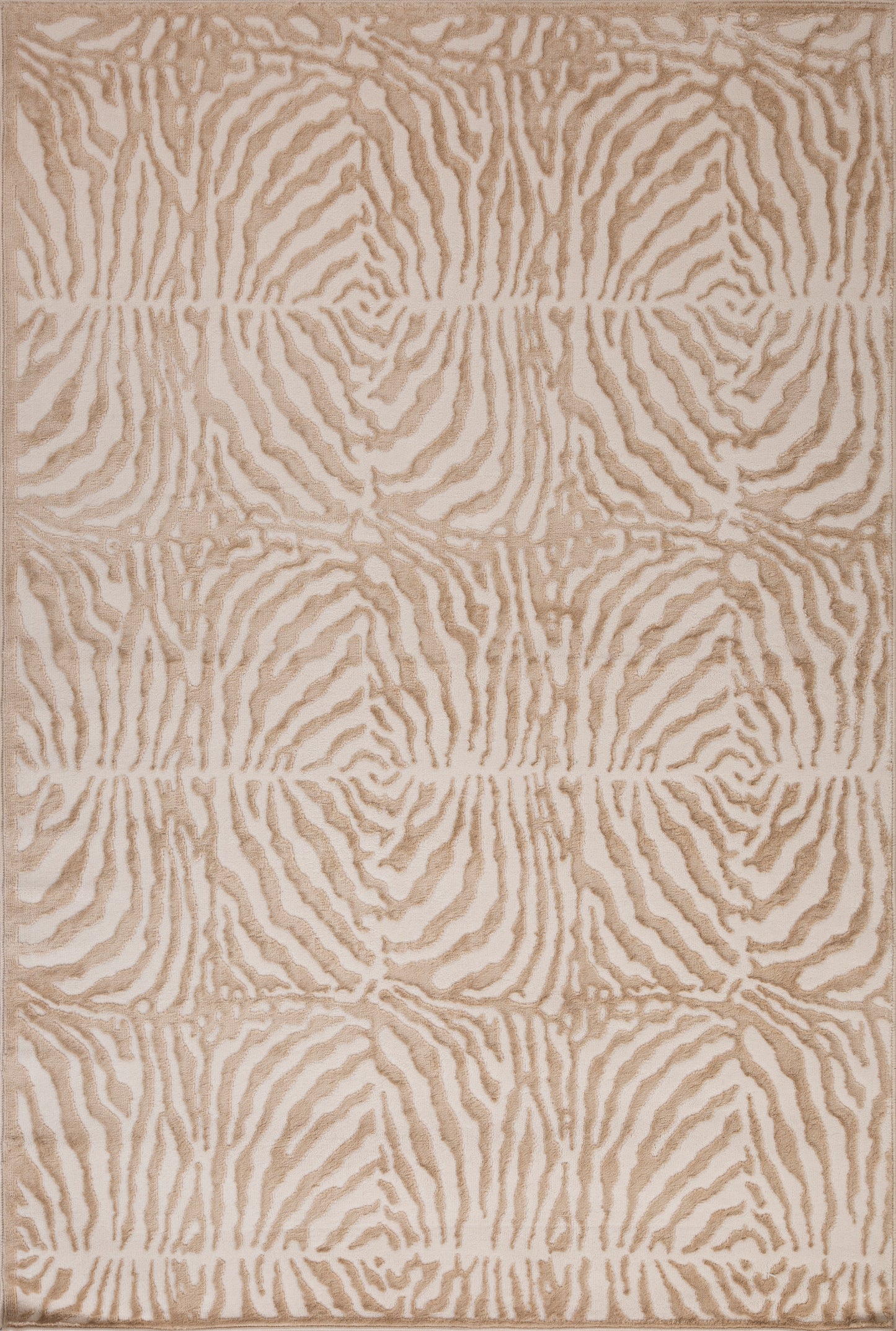 Alfombra de salón y habitación París Estampado Beige