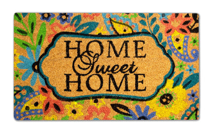 Felpudo de coco natural Welcome Home 40x70 cm