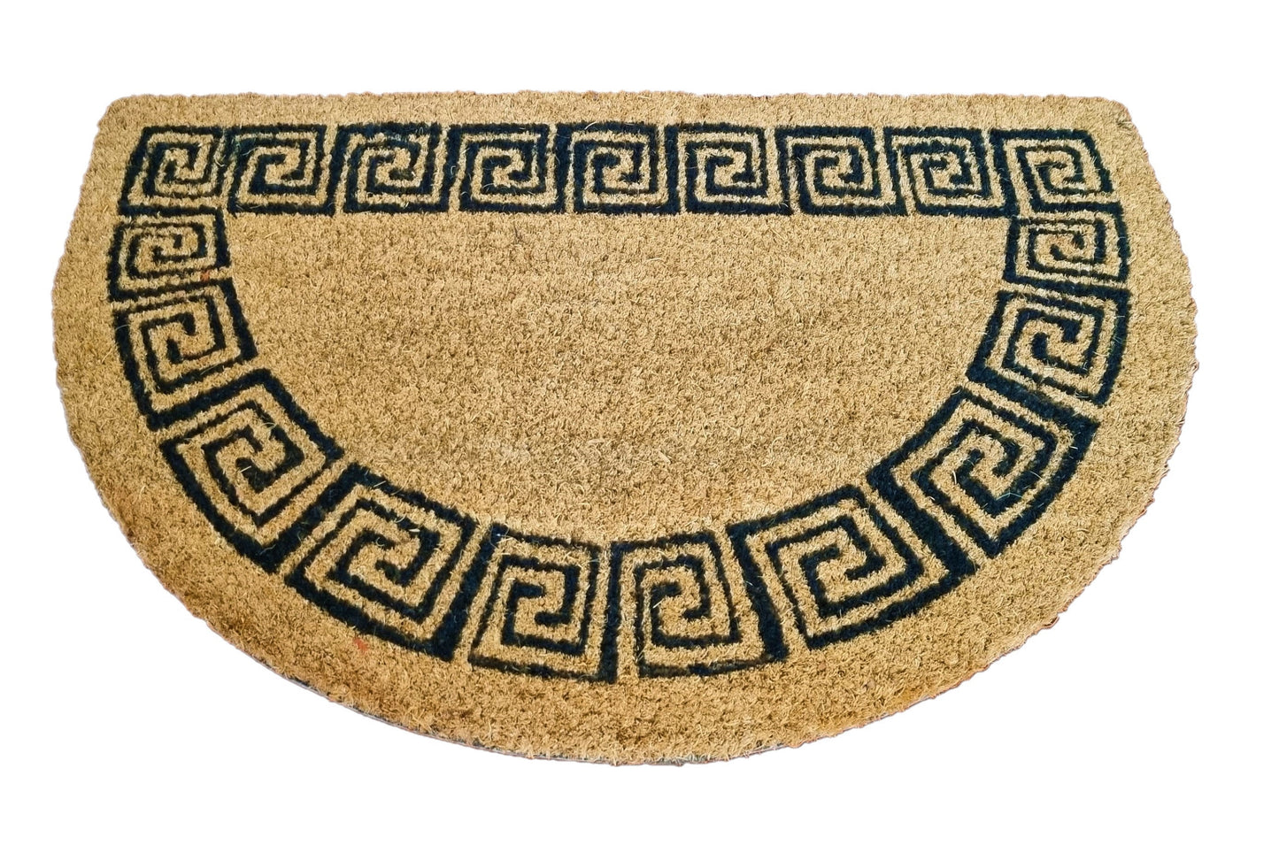 Felpudo de coco natural semicircular Sendero 40x60 cm